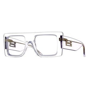 New VICTORIA BECKHAM Transparent Square VB677S 909 Sunglasses Women